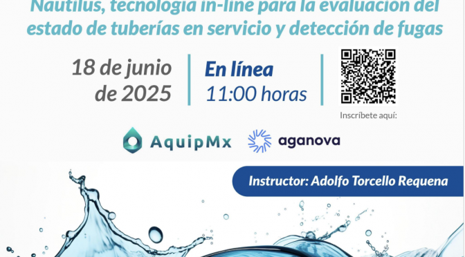 Nautilus, tecnología in-line para la evaluación del estado de tuberías en servicio y detección de fugas (ANEAS)